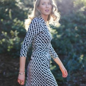 DVF iconic wrap dress (NEW)